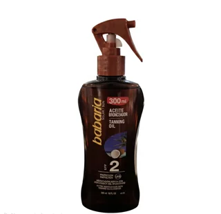 روغن برنزهکننده باباریا سولار سان SPF 2 با تسریعکننده برنزه شدن